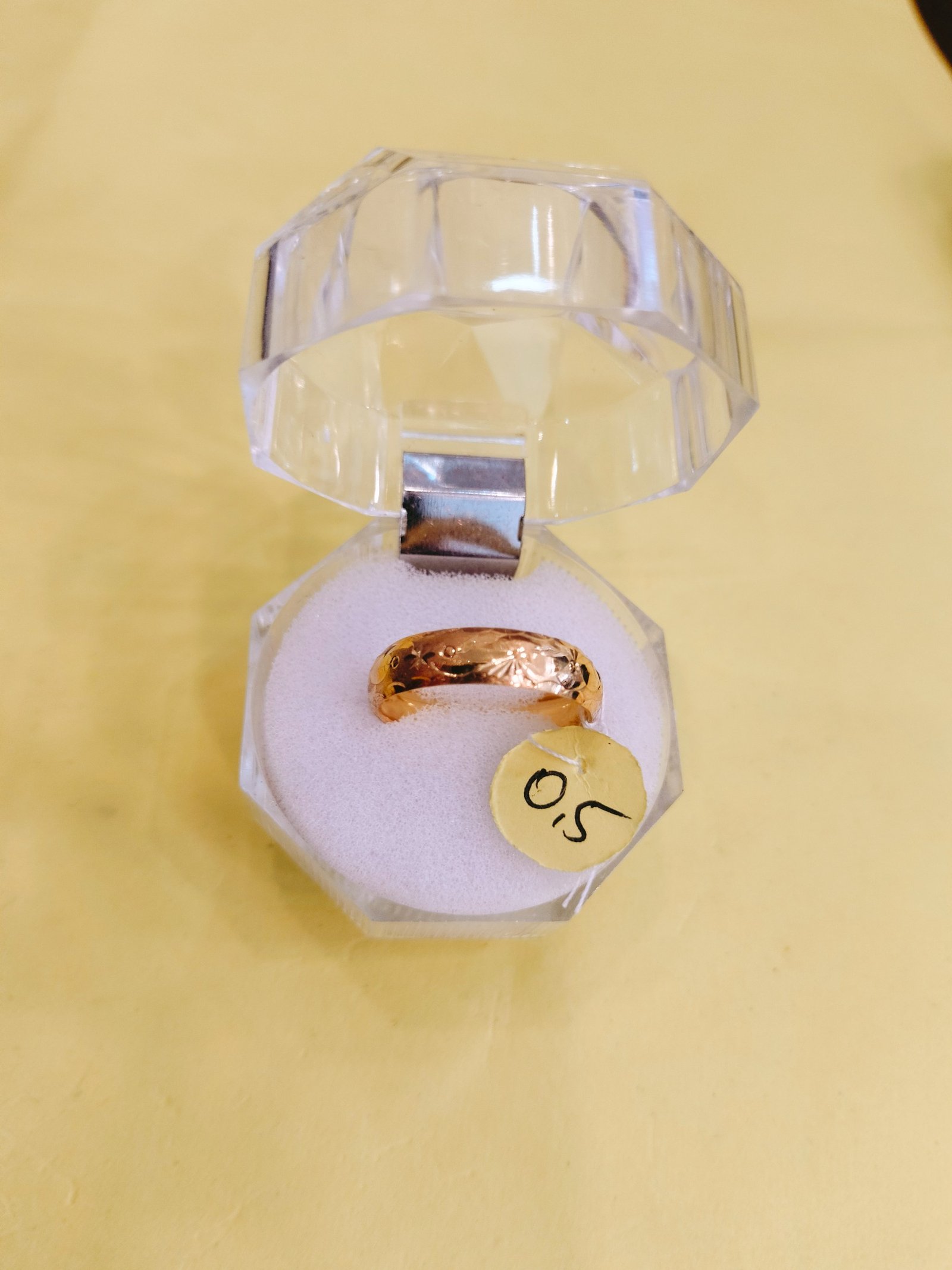 Cincin Belah Rotan Ukir